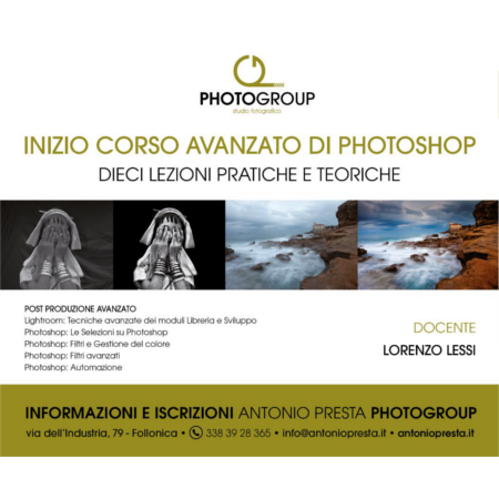 Corso Photoshop Photogroup Follonica